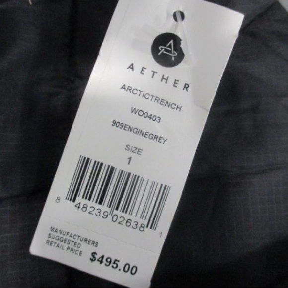 NWT Aether grey arctic trench - Picture 9 of 9